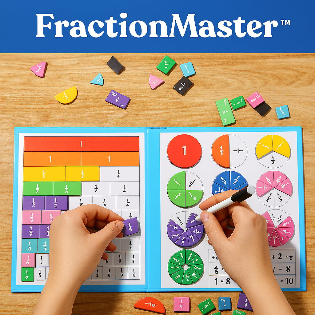 FractionMaster™ Math Learning Board