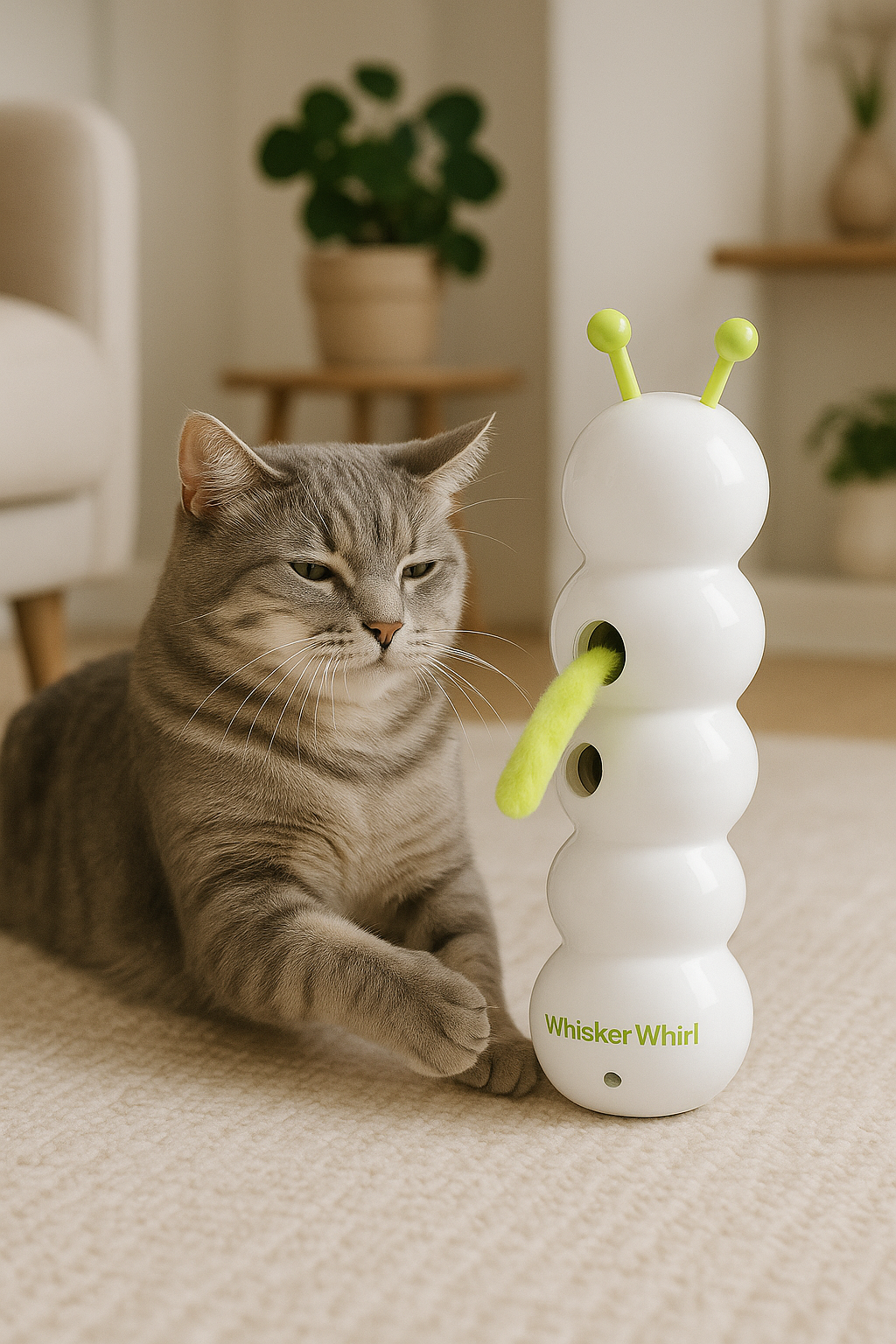 WhiskerWhirl™ Interactive Cat Toy