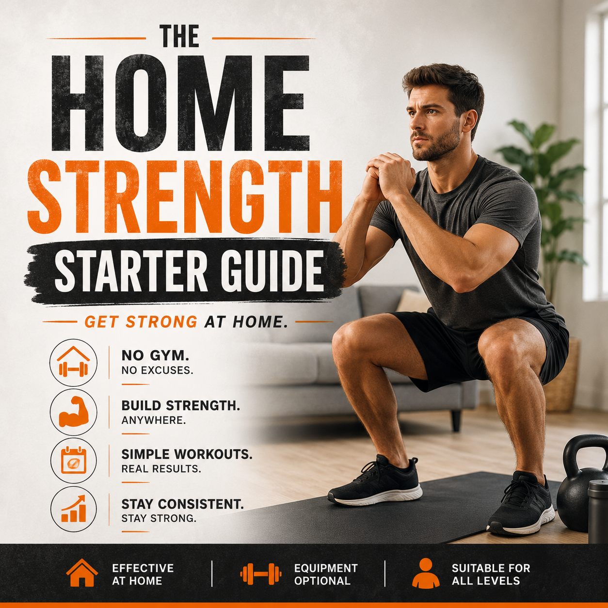 The Home Strength Starter Guide  — get strong at home.