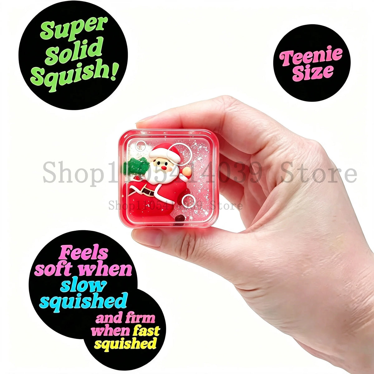 Squishmas™ Mini Squishy 4-Pack