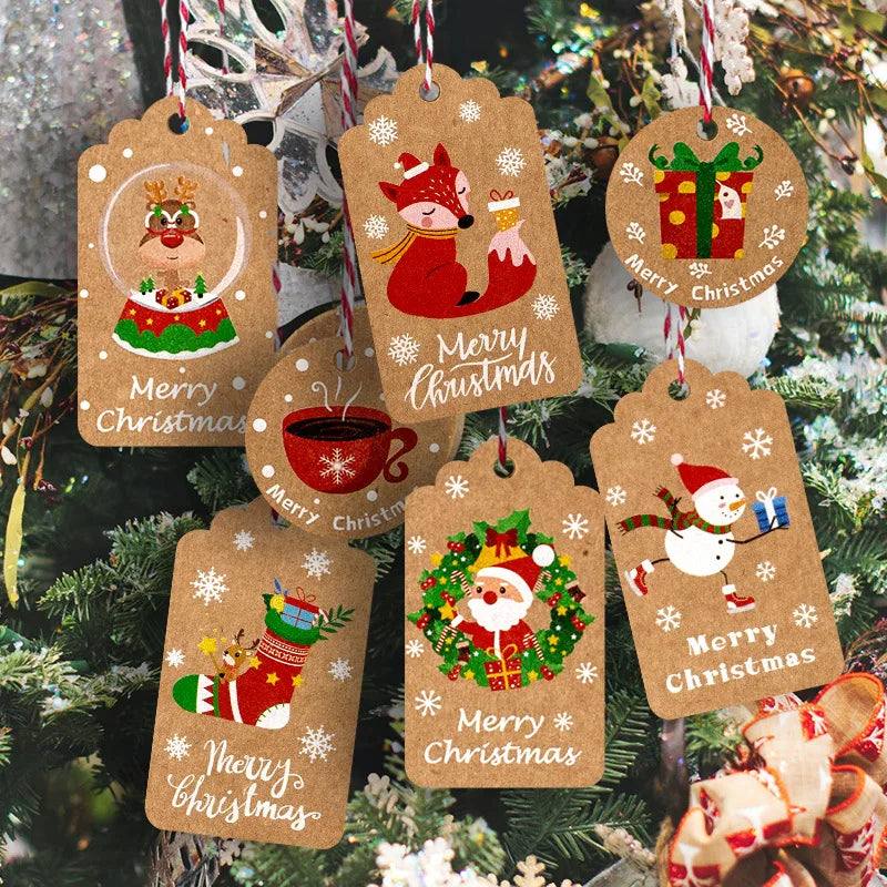 MerryTags™ 50-Piece Christmas Gift Tag Set