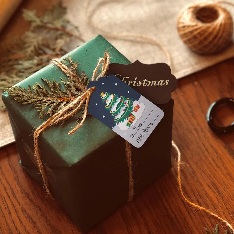 MerryTags™ 50-Piece Christmas Gift Tag Set