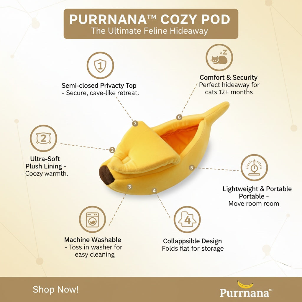 Purrnana™ Cozy Pod